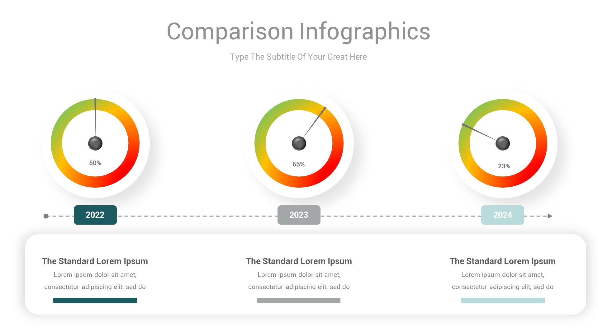 Comparison Chart Powerpoint Infographics Template, Presentation Templates